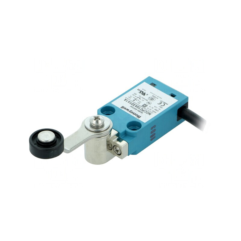 Limitator Cursă Manetă 40mm cu Rolă Plastic Ø18mm 10A | Electronic-mag.ro | Componente Electronice