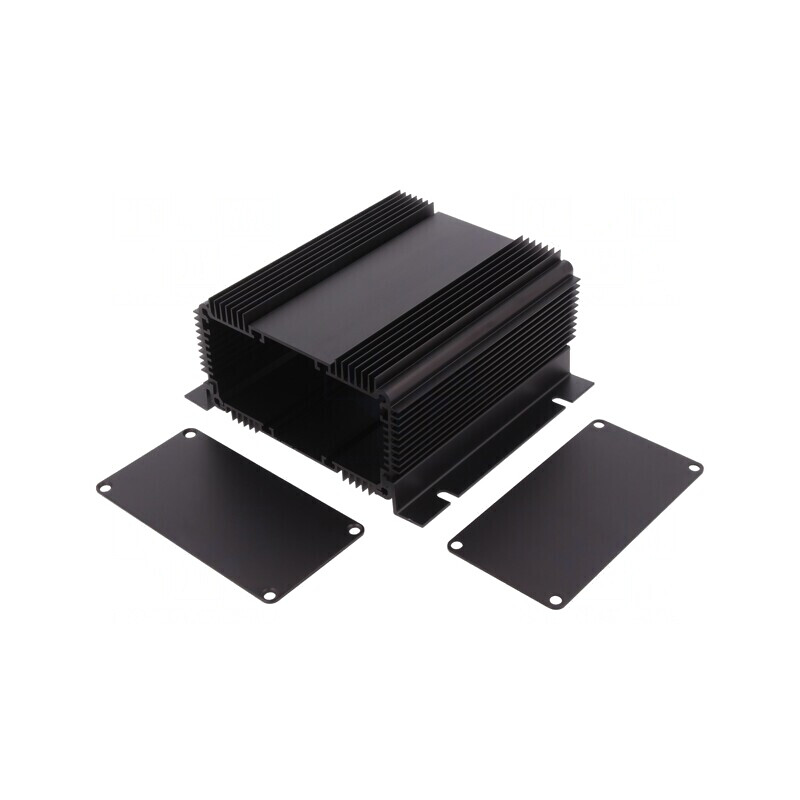 Carcasă cu panou cu lame de fixare 111mm x 120mm | Electronic-mag.ro | Componente Electronice