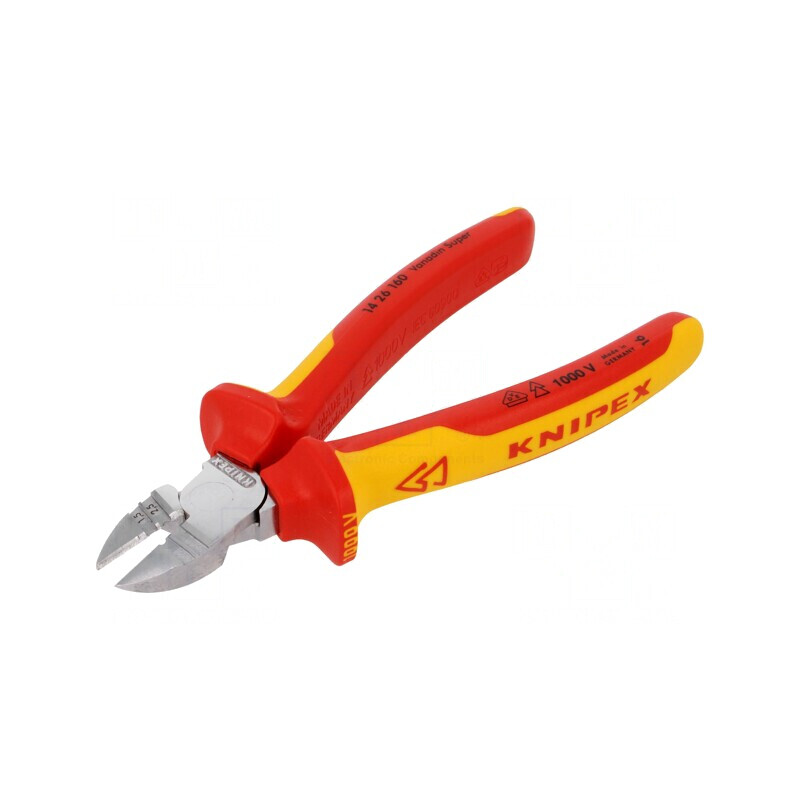 Cleşti pentru tăiere izolaţi 160mm 1,5-2,5mm² | Electronic-mag.ro | Componente Electronice Cleşti pentru tăiere izolaţi 160mm 1,5-2,5mm² | Electronic-mag.ro | Componente Electronice