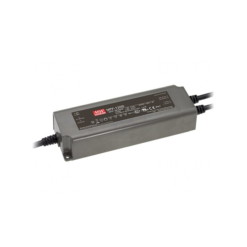 Alimentator LED 120W 12V 10A IP67 | Electronic-mag.ro | Componente Electronice