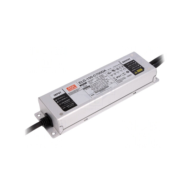 Alimentator LED DALI 150W  | Electronic-mag.ro | Componente Electronice