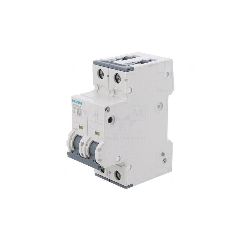 Întrerupător de Supracurent 4A 2 Poli 10kA 230/400VAC | Electronic-mag.ro | Componente Electronice