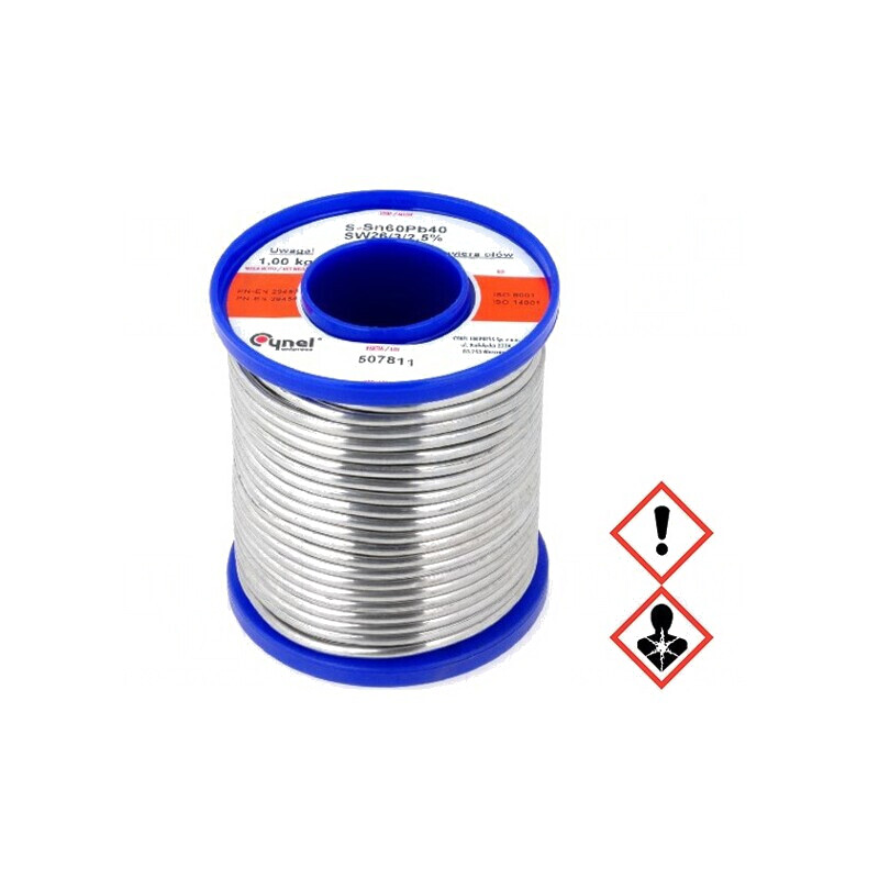 Sârmă de lipit cu plumb Sn60Pb40 4mm 1kg | Electronic-mag.ro | Componente Electronice