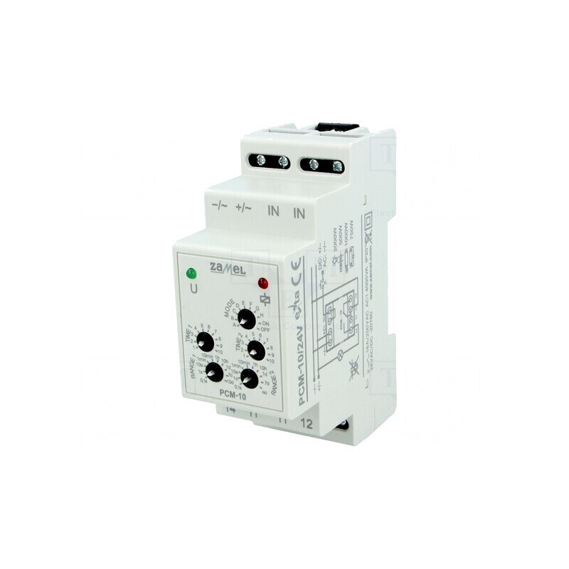 Timer Programabil 0,1s-100zile SPDT 250VAC 16A 24V | Electronic-mag.ro | Componente Electronice
