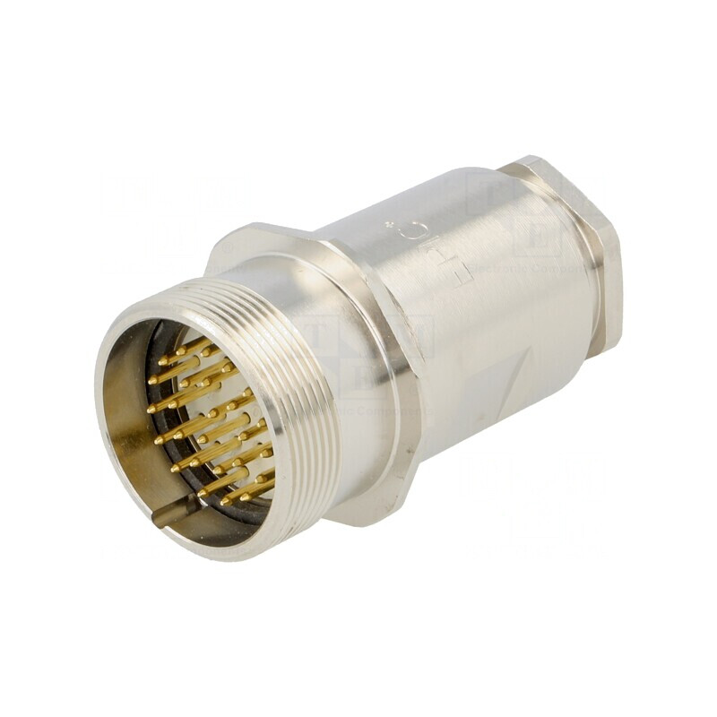 Mufă Tată Lipire pe Cablu 26 PIN 6.5-16mm M27 ZYLIN | Electronic-mag.ro | Componente Electronice