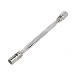 Cheie tubulară cu articulație 13mm și 17mm oțel aliat 249mm | Electronic-mag.ro | Componente Electronice