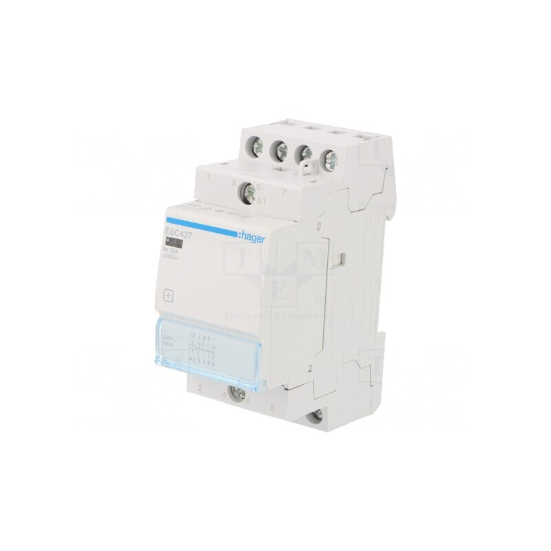 Contactor 4-polar 25A 230V NC/NO | Electronic-mag.ro | Componente Electronice