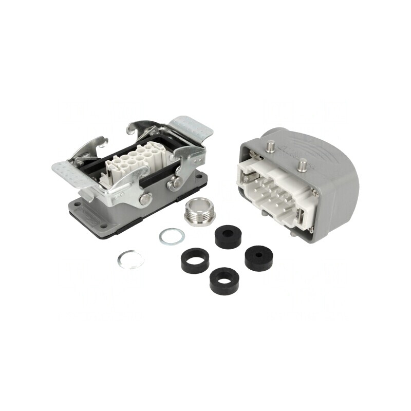 Conector HDC Tată Mamă S-E PIN 10B 10P | Electronic-mag.ro | Componente Electronice