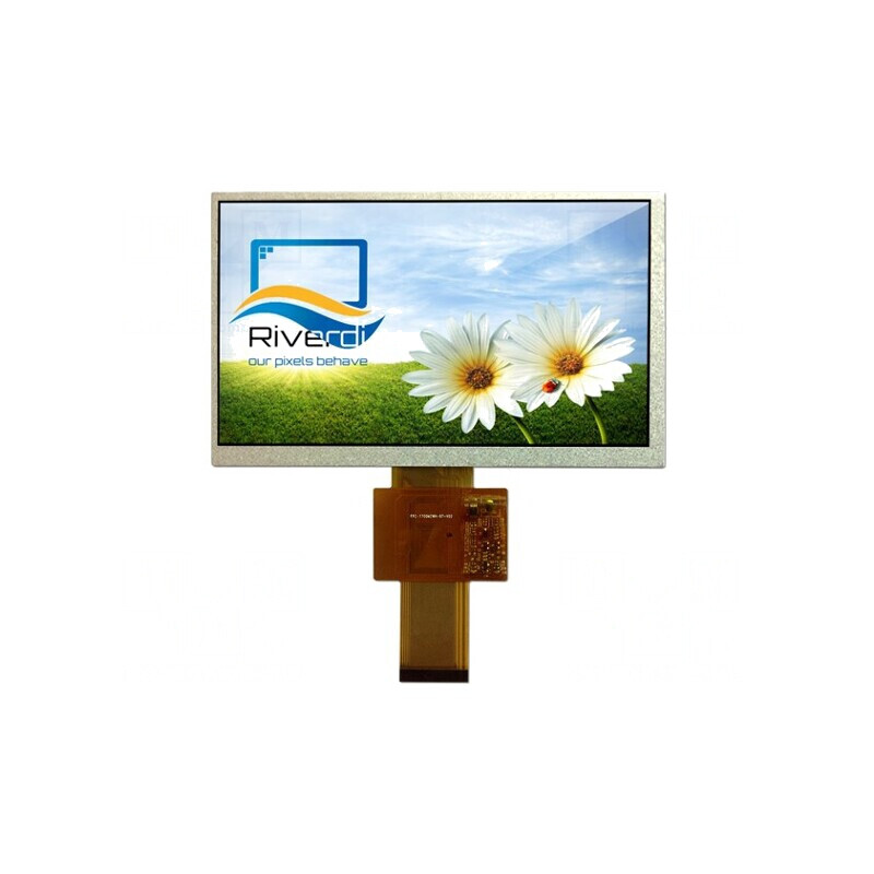 Ecran TFT 7" 800x480 LED 400cd/m2 | Electronic-mag.ro | Componente Electronice