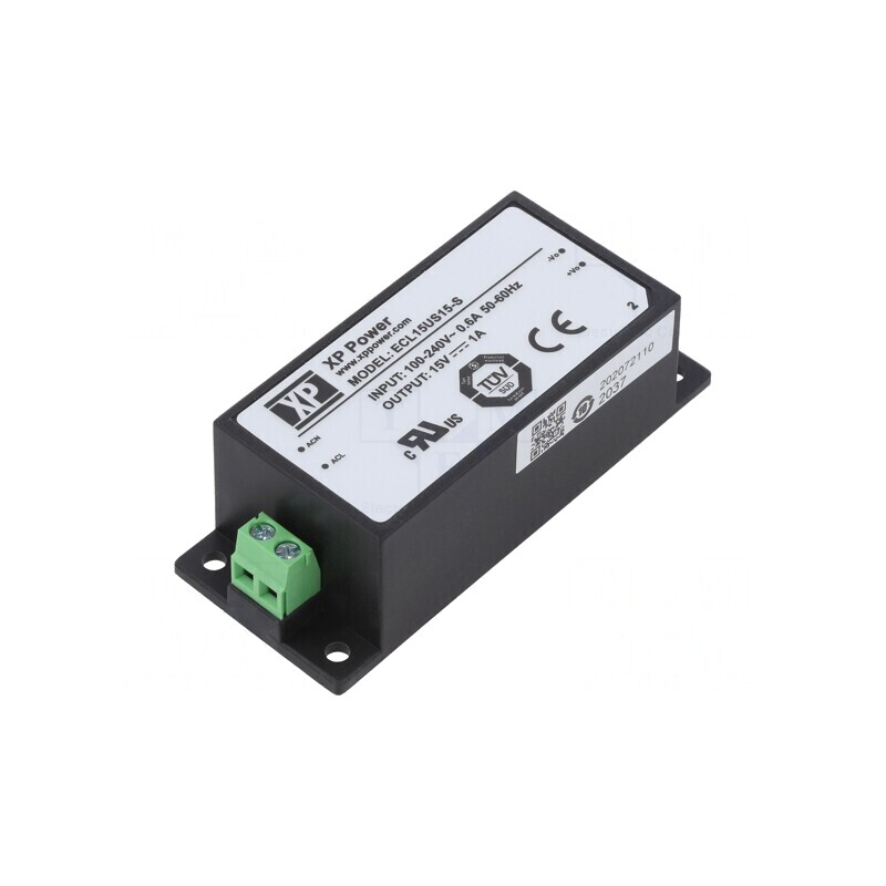 Alimentator încastrabil 15W 15V 1A | Electronic-mag.ro | Componente Electronice