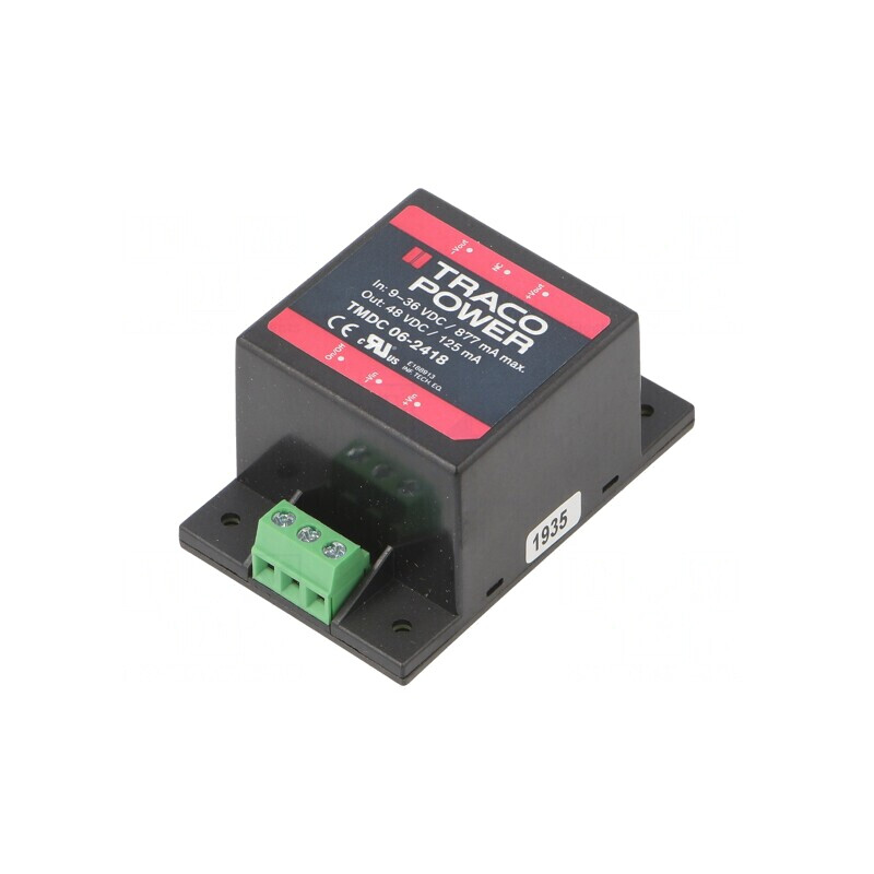 Convertor DC/DC 6W 9-36V la 48V 125mA 370kHz | Electronic-mag.ro | Componente Electronice