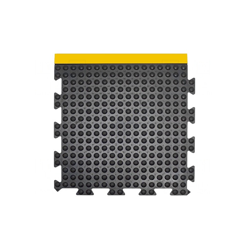 Covor anti-oboseală din gumă neagră 0,5m x 0,5m | Electronic-mag.ro | Componente Electronice