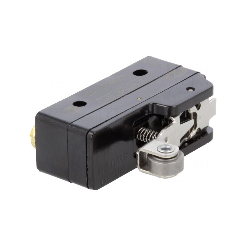 Microîntrerupător cu manetă și rolă 1A/125VAC | Electronic-mag.ro | Componente Electronice