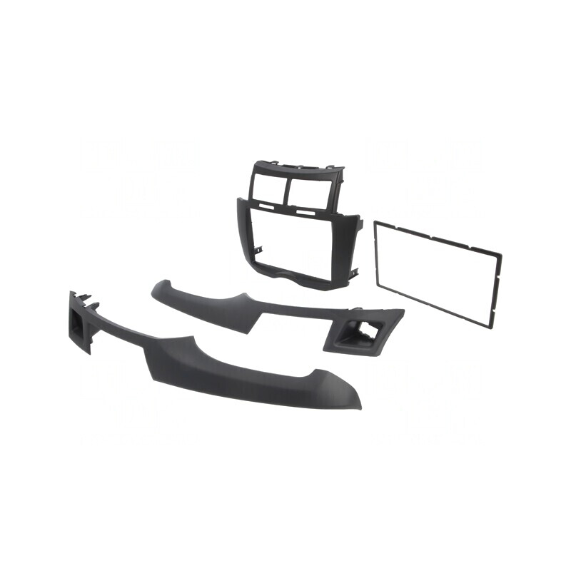 Cadru radio Toyota 2 DIN negru | Electronic-mag.ro | Componente Electronice