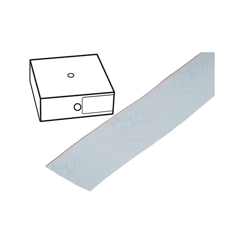 Cabluri Bandă 1,27mm 15x28AWG PVC 100FT | Electronic-mag.ro | Componente Electronice