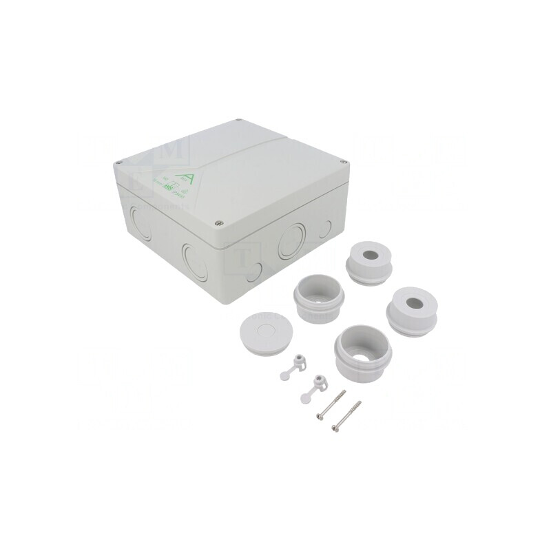 Cutie de Conexiuni Polistiren 180x180x91mm | Electronic-mag.ro | Componente Electronice