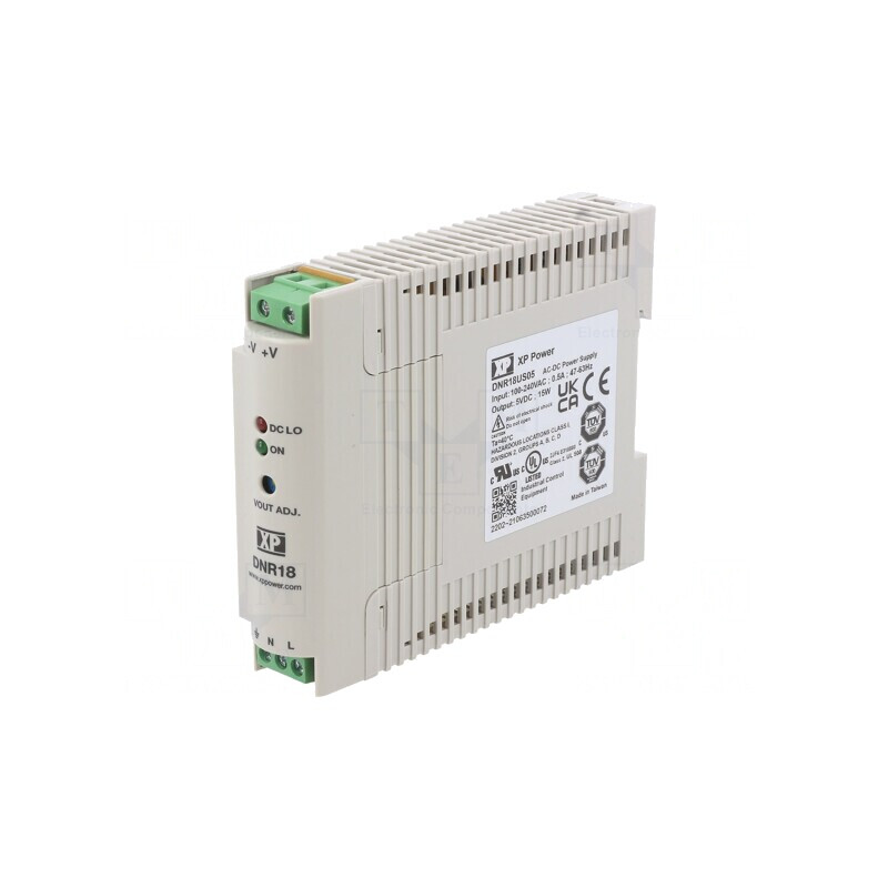 Alimentator Pulsatoriu DIN 18W 5V 3A | Electronic-mag.ro | Componente Electronice