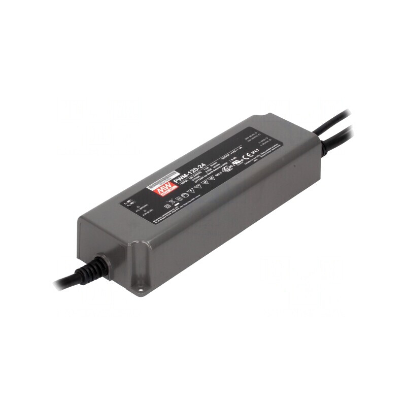 Alimentator LED 120W 24V 5A IP67 | Electronic-mag.ro | Componente Electronice