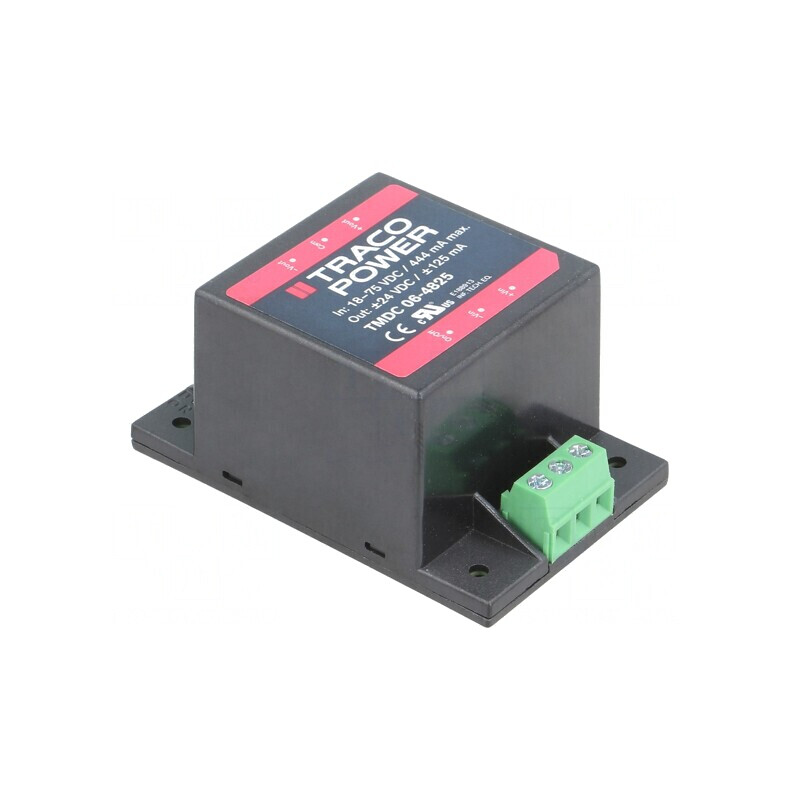 Convertor DC/DC 6W 18-75V la 24V/-24V TMDC 06-4825 | Electronic-mag.ro | Componente Electronice
