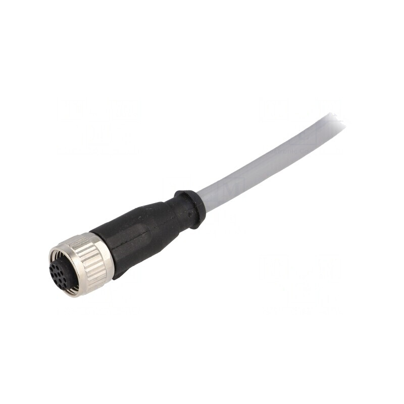 Mufă M12 Mamă 12 PIN 7,5m Drept DeviceNet CANopen | Electronic-mag.ro | Componente Electronice