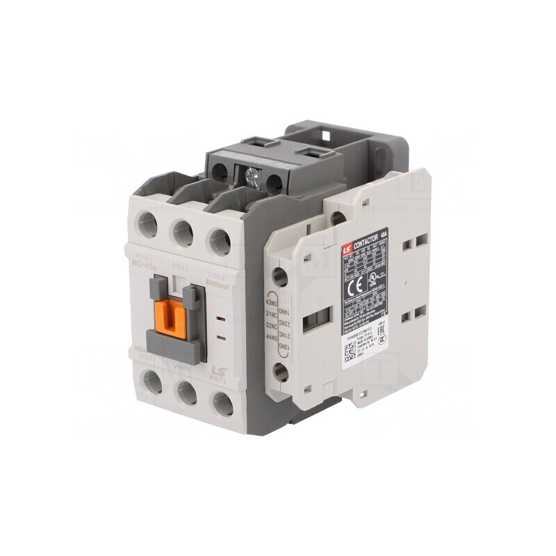 Contactor 3P 230VAC 40A 1NO 1NC | Electronic-mag.ro | Componente Electronice
