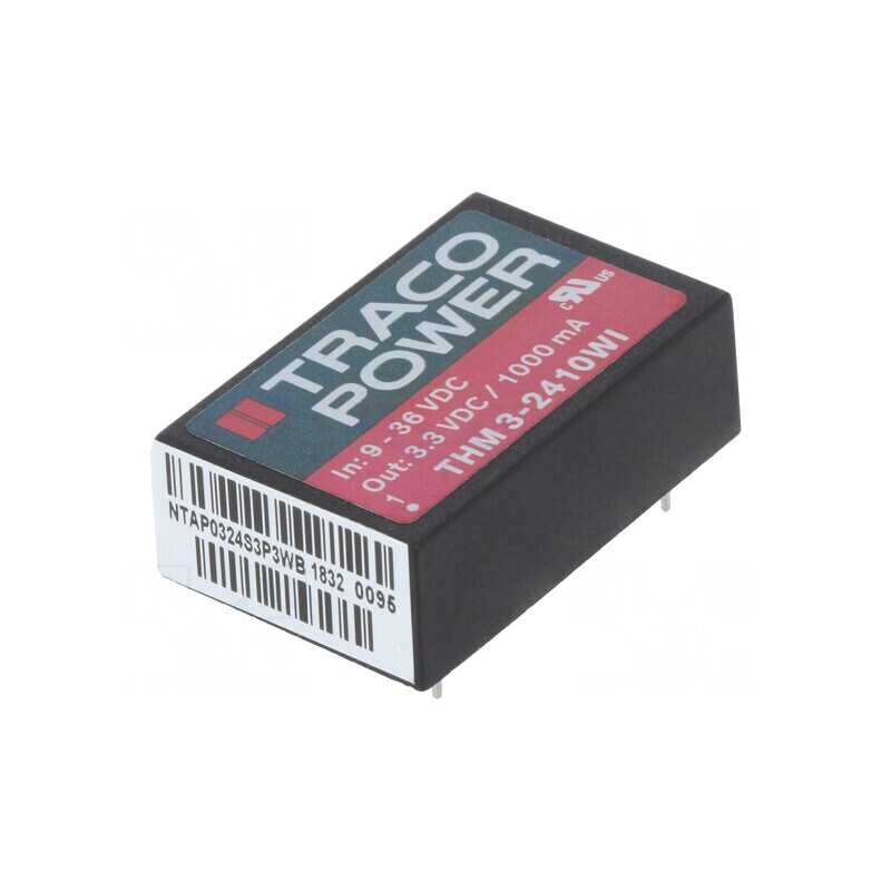 Convertor DC/DC 3W 9-36V la 3.3V 1000mA DIP24 | Electronic-mag.ro | Componente Electronice