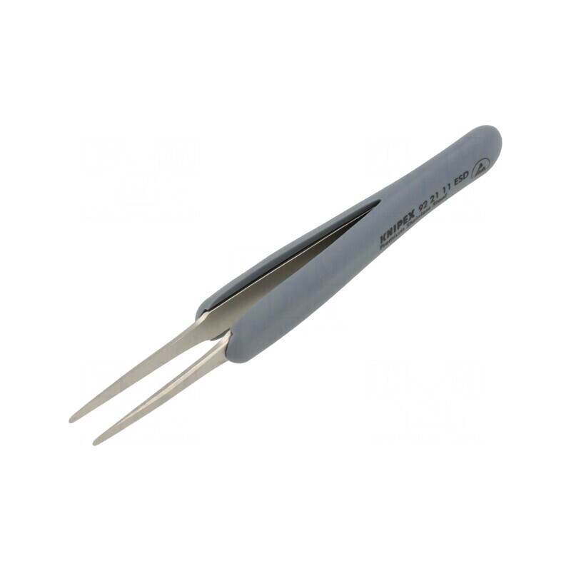 Pensetă Nemagnetică ESD Vârf Plat Îngustat | Electronic-mag.ro | Componente Electronice