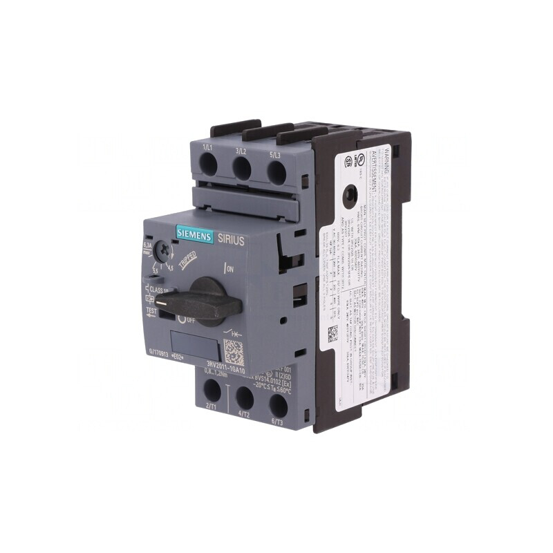 Întrerupător Motor 2,2kW 220-690V pentru Șină DIN | Electronic-mag.ro | Componente Electronice