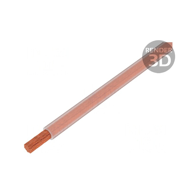 Cablu Silistrom® litat OFC 1x35mm2 silicon transparent 1,5kV | Electronic-mag.ro | Componente Electronice