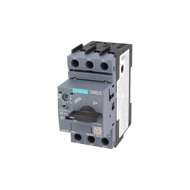 Întrerupător Motor 0,55kW 220-690VAC pentru Şină DIN | Electronic-mag.ro | Componente Electronice