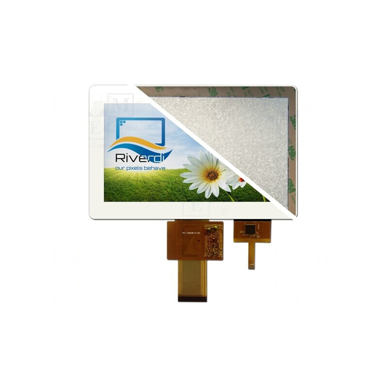 Ecran TFT 7" 800x480 LED Alb | Electronic-mag.ro | Componente Electronice