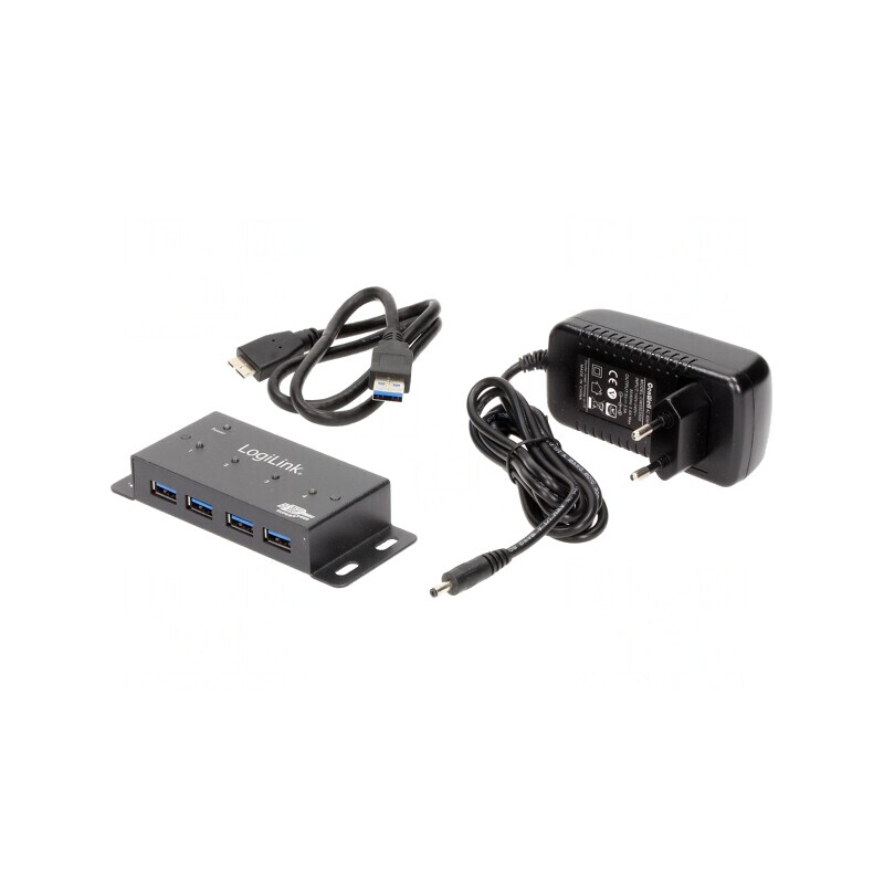 Hub USB 3.0 Fixat pe Blat 5Gbps PnP | Electronic-mag.ro | Componente Electronice