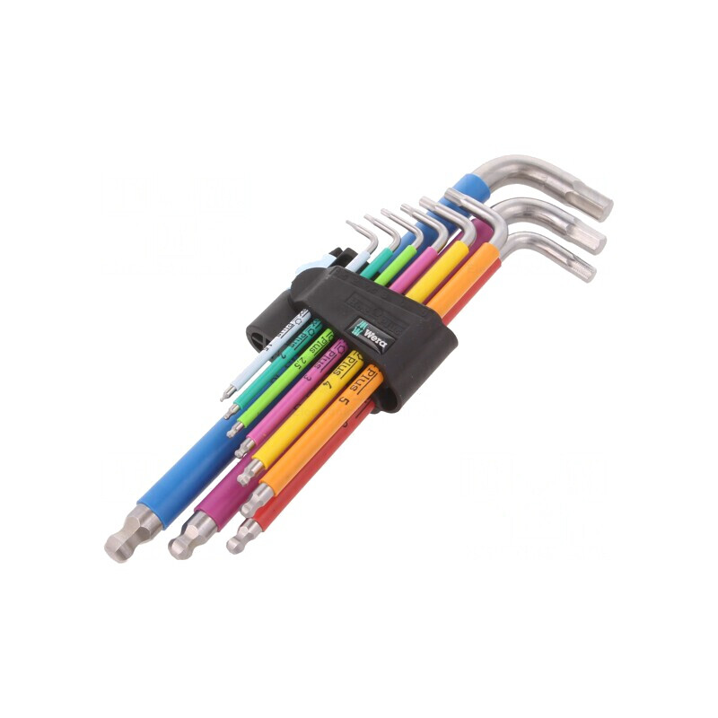 Set Chei Imbus Hex-Plus Oțel Inoxidabil 9 Buc. | Electronic-mag.ro | Componente Electronice