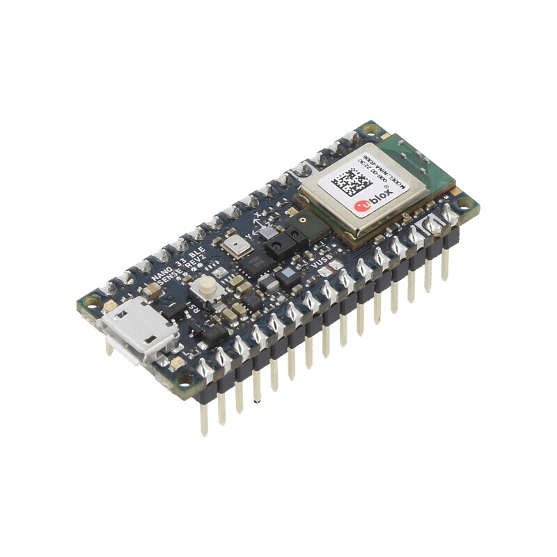 Arduino Nano 33 BLE Sense Rev2 Headers | Electronic-mag.ro | Componente Electronice