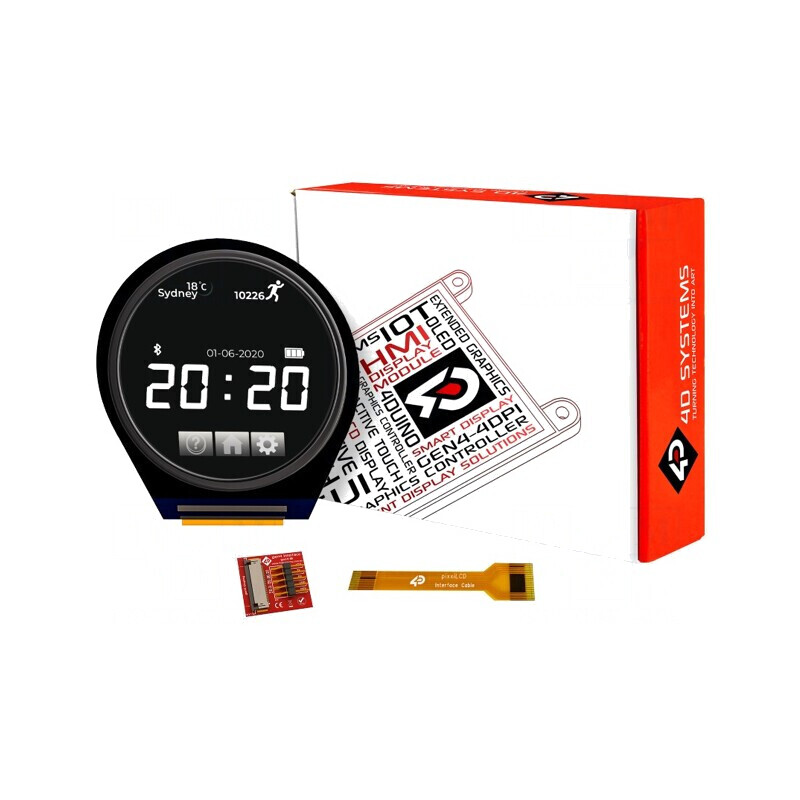 Afișaj TFT 1,3" 240x240 Interfață GPIO I2C-Master | Electronic-mag.ro | Componente Electronice