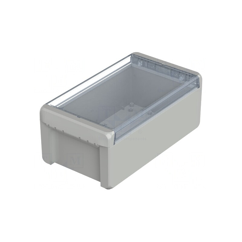Carcasă Universală Gri BOCUBE 125x231x90mm UL94V-0 | Electronic-mag.ro | Componente Electronice