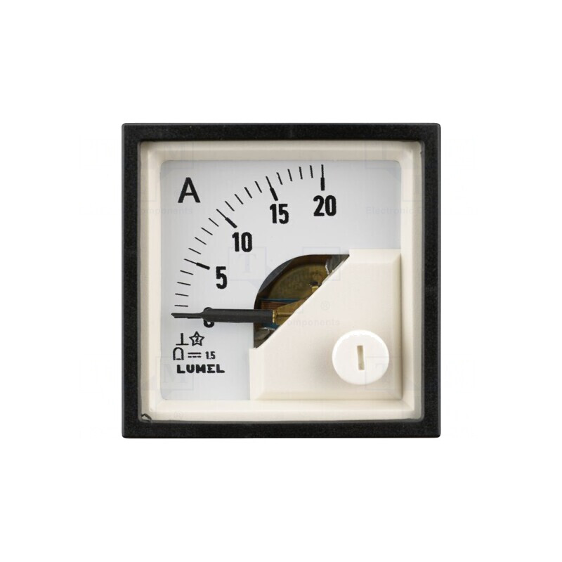 Voltmetru pe panou digital 0-100V 48x48mm | Electronic-mag.ro | Componente Electronice