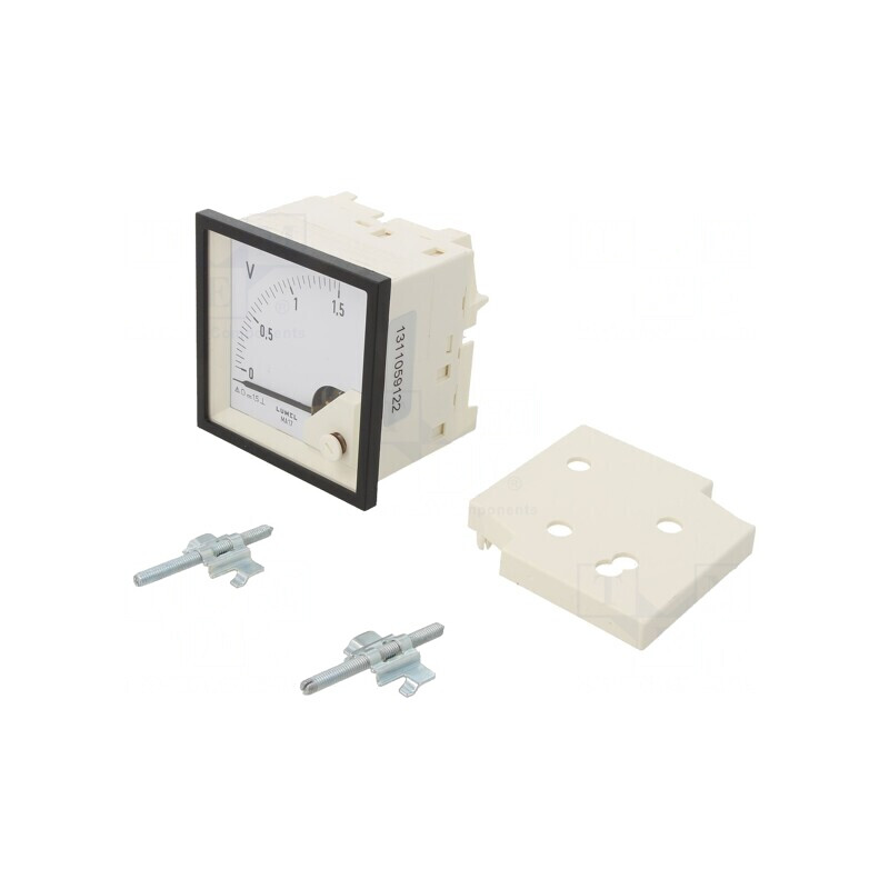 Voltmetru Panou VDC 0-1.5V 72x72mm | Electronic-mag.ro | Componente Electronice