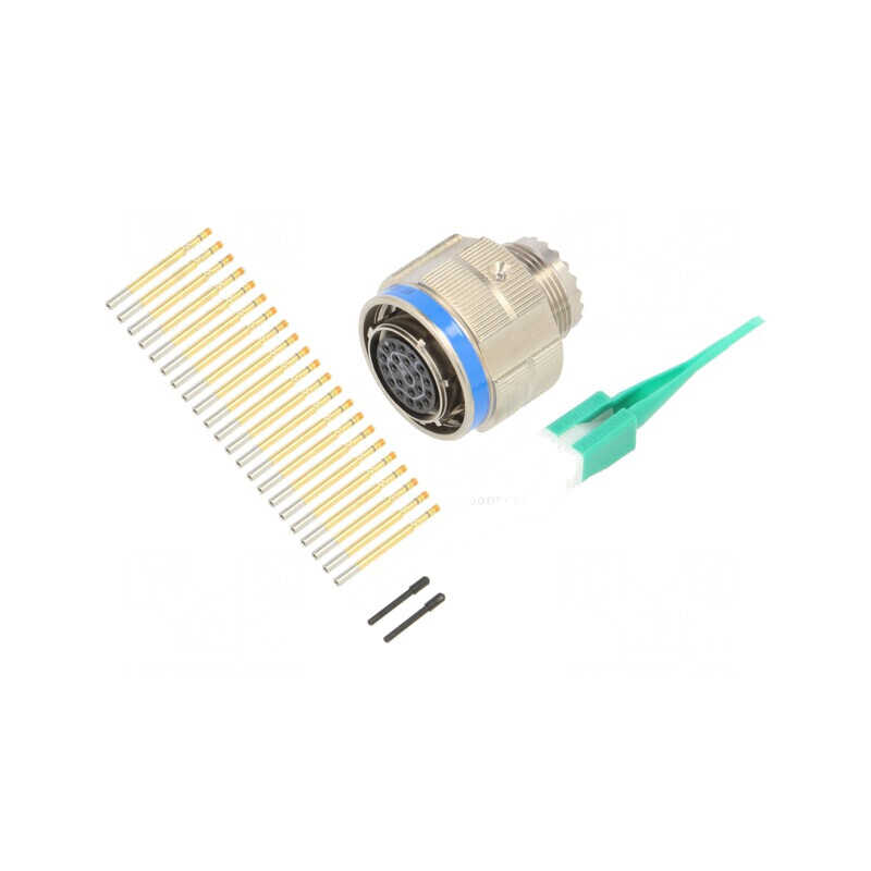 Conector militar 13 MIL-DTL-38999 Series III mufă | Electronic-mag.ro | Componente Electronice