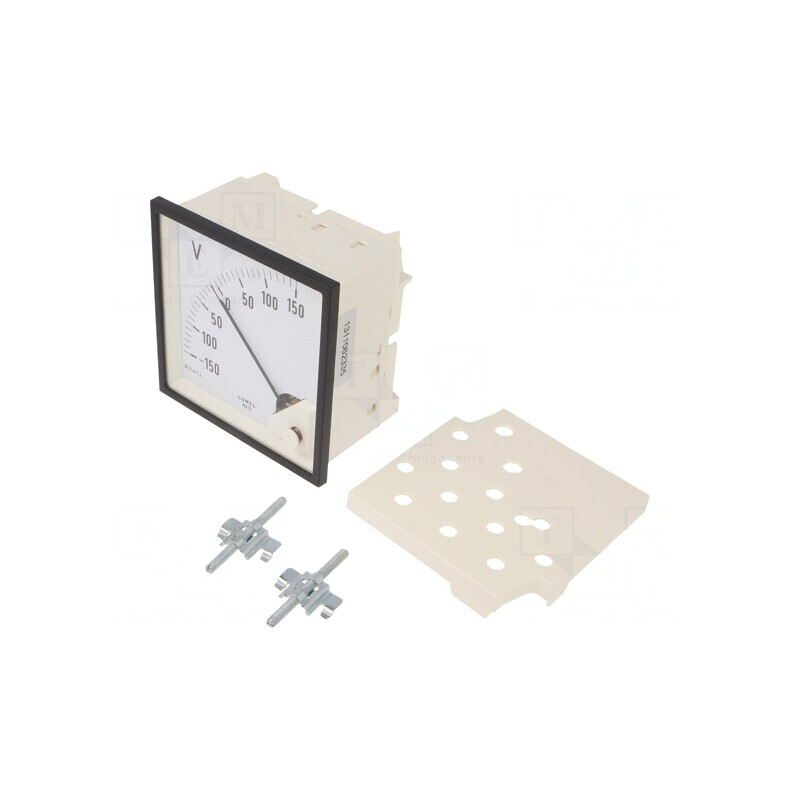 Voltmetru Panou VDC -150÷150V Clasa 1.5 96x96mm | Electronic-mag.ro | Componente Electronice