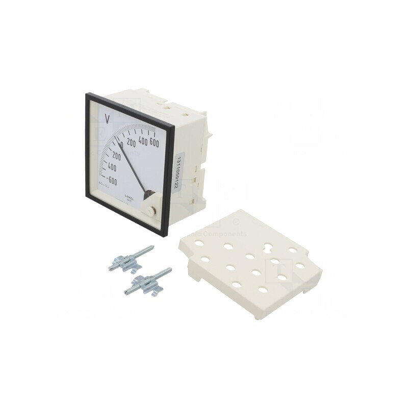 Voltmetru Panou VDC -600÷600V Clasa 1.5 96x96mm | Electronic-mag.ro | Componente Electronice