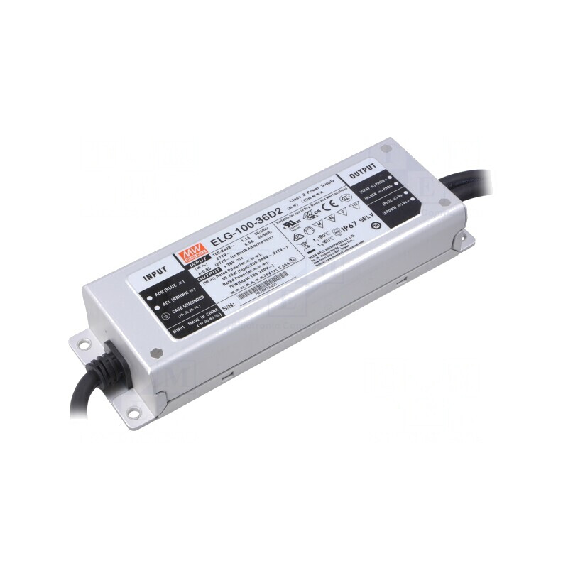 Alimentator LED 95,76W 36VDC 2,66A | Electronic-mag.ro | Componente Electronice