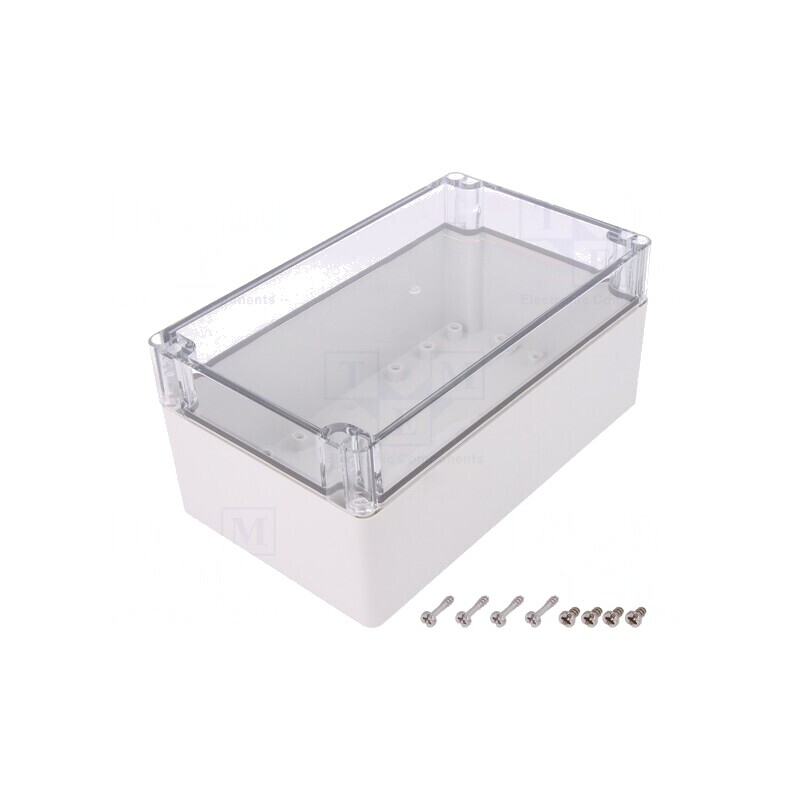 Carcasă universală gri 120x200x90mm IK08 | Electronic-mag.ro | Componente Electronice