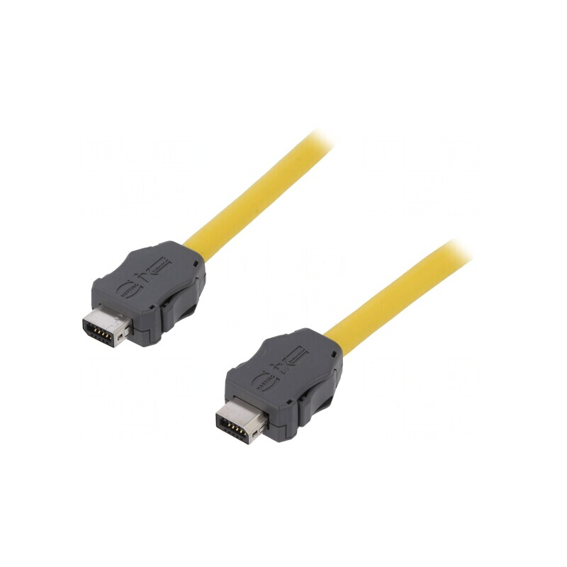 Cablu Patch Cord ix Industrial Mufă dublă Cat 6a | Electronic-mag.ro | Componente Electronice