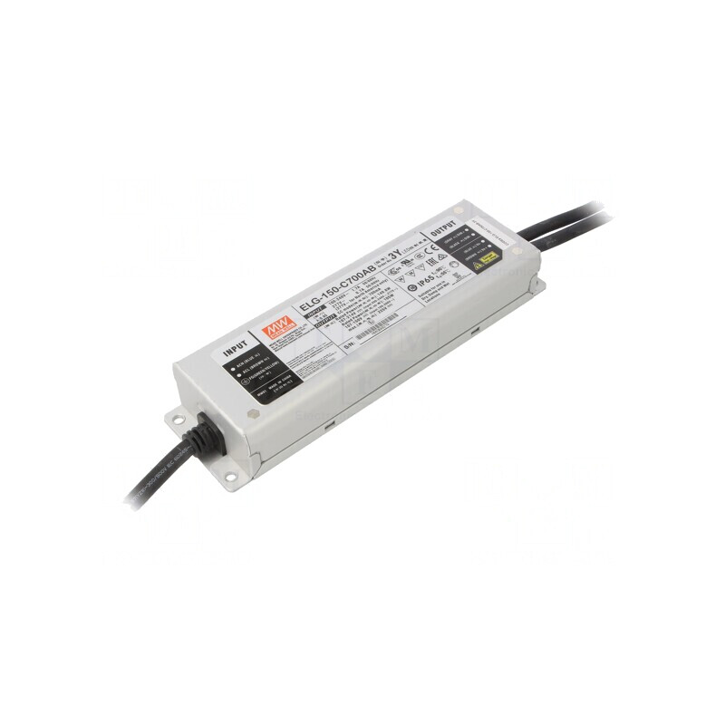 Alimentator LED 149,8W 107-214VDC 350-700mA IP65 | Electronic-mag.ro | Componente Electronice
