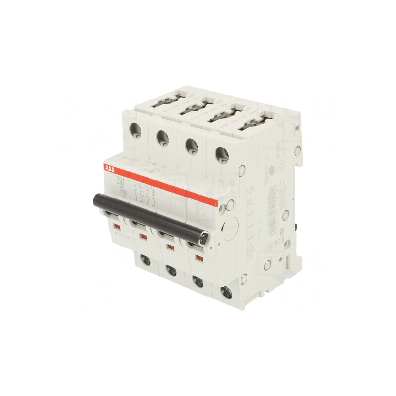 Întrerupător de Supracurent 32A 4 Poli 6kA 230/400V | Electronic-mag.ro | Componente Electronice