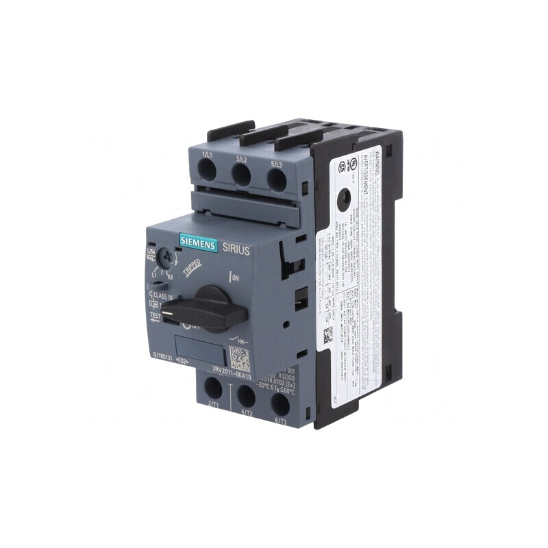 Întrerupător Motor 0,37kW Șină DIN 220-690V | Electronic-mag.ro | Componente Electronice