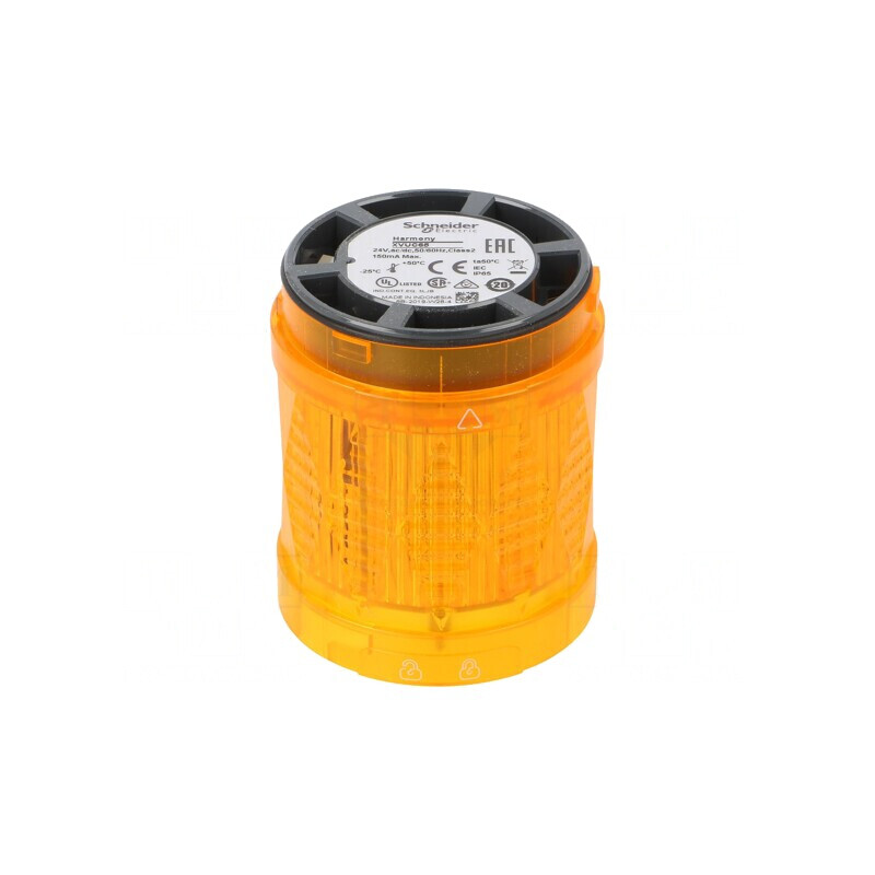'Semnalizator LED Portocaliu 24V IP65 Ø60mm' | Electronic-mag.ro | Componente Electronice