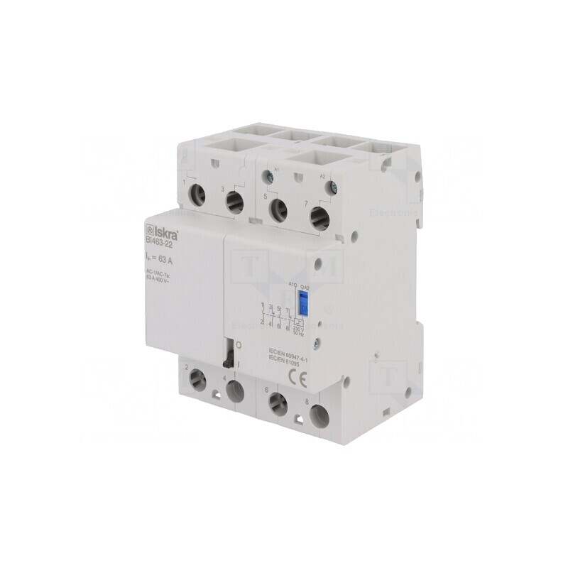 Releu Bistabil pentru Instalații, NC x2 NO x2 | Electronic-mag.ro | Componente Electronice