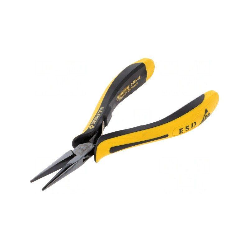 Clești de precizie semirotunzi ESD 140mm | Electronic-mag.ro | Componente Electronice